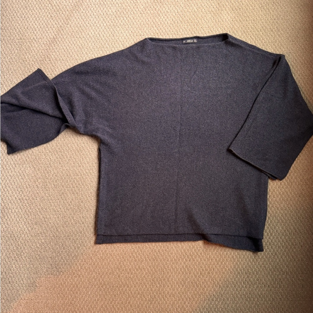 Zara oversized cashmere tunic